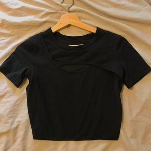 Lululemon Cut Out Crop Top